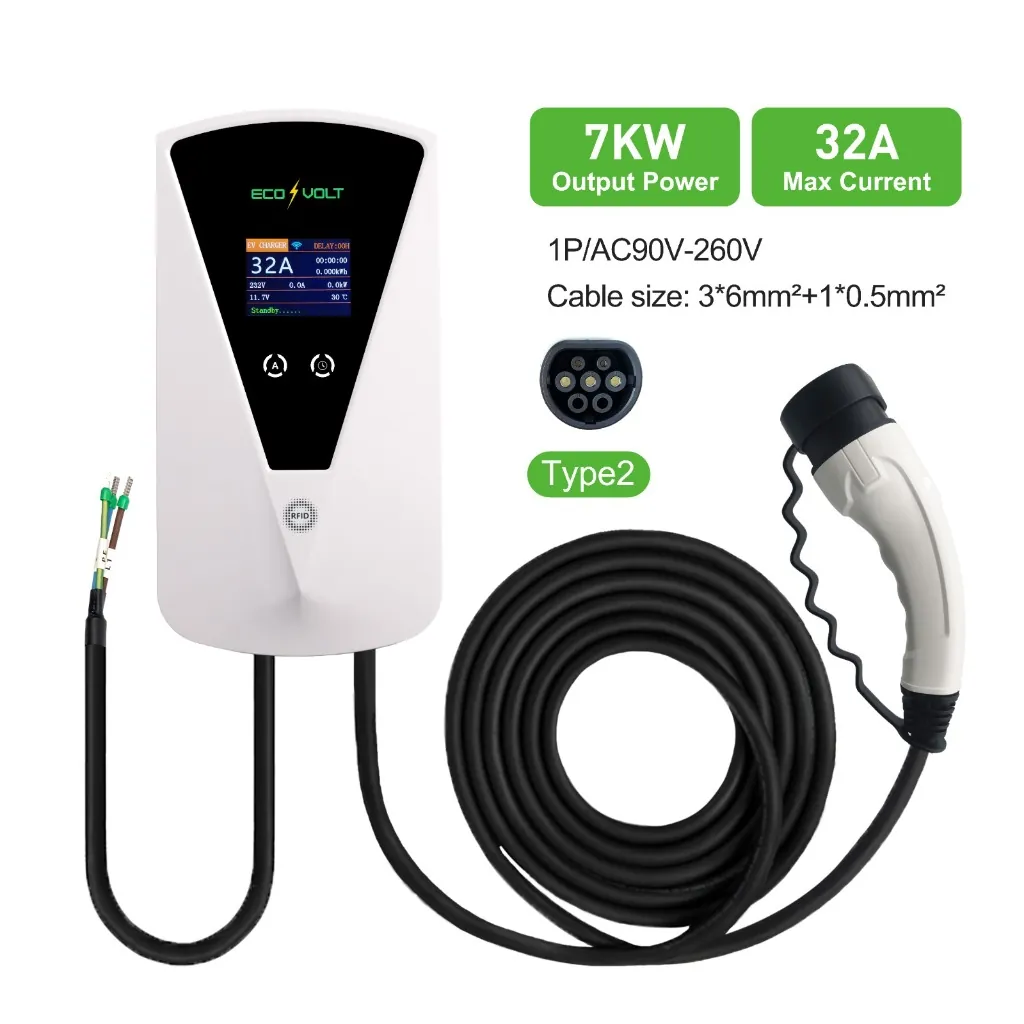 Premium Wall Charger AC AC EV wall charger